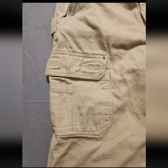 Duluth Trading Cargo Pants Size 42x32 Khaki - Picture 4 of 14